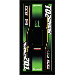 Tapis Motocross KAWASAKI MARKER 95x200