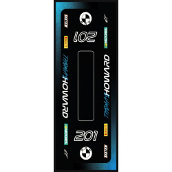 Tapis Moto BMW SHADOW Noir 95 x 240