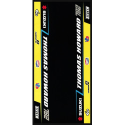 Tapis Motocross SUZUKI FASTLINE Noir 95 x 200