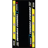 Tapis Motocross SUZUKI FASTLINE Noir 95 x 200