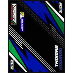 Custom Kart Garage Mat VORTEX RACE 150x190