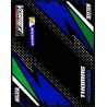 Custom Kart Garage Mat VORTEX RACE 150x190