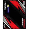 Tapis Environnemental Karting Personnalisé ROTAX RACE 150x190