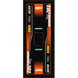 Motorrad Teppich KTM MARKER 95 x 240