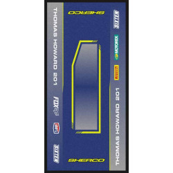 Tappeto Motocross SHERCO SIDECUT personalizzato 95x200