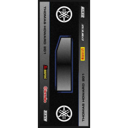 Tapis Moto YAMAHA SIDECUT 95x240