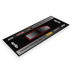 Custom Motorcycle Garage Mat SIDECUT APRILIA 95x240