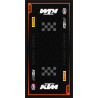 Tappeto Motocross RACER KTM personalizzato 95x200
