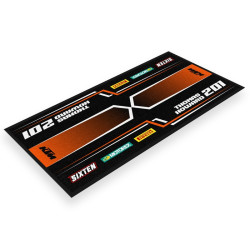Alfombra Motocross Personalizada FUSION KTM 95x200