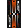 Milieumat Motorcross FUSION KTM gepersonaliseerd 95x200