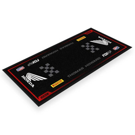 Custom Motorbike Garage Mat RACER HONDA 95x200