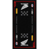 Motocross Teppich Personalisiert Umweltmatte RACER HONDA 95x200