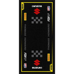 Tappeto Motocross RACER SUZUKI personalizzato 95x200