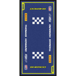 Milieumat Motorcross RACER SHERCO gepersonaliseerd 95x200