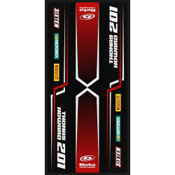 Custom Motorbike Garage Mat FUSION Beta 95x200