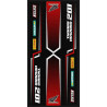 Motocross Teppich Personalisiert Umweltmatte FUSION HONDA 95x200