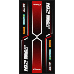 Milieumat Motorcross SIDECUT FANTIC gepersonaliseerd 95x200