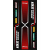 Tappeto Motocross FUSION FANTIC personalizzato 95x200