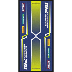 Custom Motorbike Garage Mat FUSION SHERCO 95x200