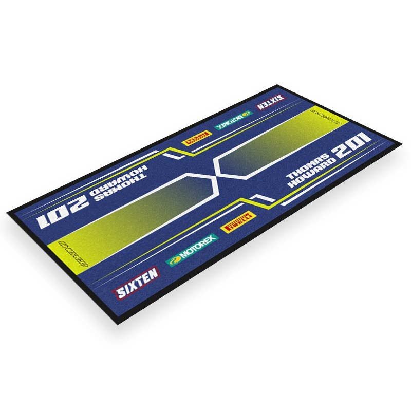 Motocross Teppich Personalisiert Umweltmatte FUSION SHERCO 95x200