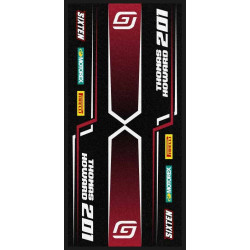 Tappeto Motocross FUSION GAS GAS personalizzato 95x200