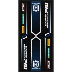 Alfombra Motocross Personalizada FUSION HUSQVARNA 95x200