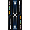 Alfombra Motocross Personalizada FUSION HUSQVARNA 95x200