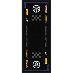 Alfombra Moto Personalizada RACER YAMAHA 95x240