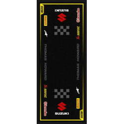 Tappeto Moto RACER FLUID personalizzato 95x240