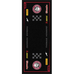Custom Motorcycle Garage Mat INDIAN MOTORCYCLE RACER 95x240