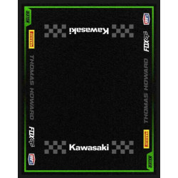 Quad Teppich Personalisiert Umweltmatte KAWASAKI RACER 150x190