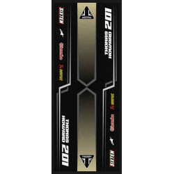 Milieumat Motor FUSION TRIUMPH gepersonaliseerd 95x240