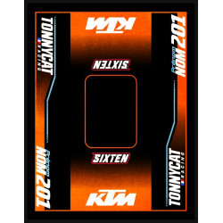 Tapis Environnemental Quad KTM Personnalisé TONNYCAT 150x190