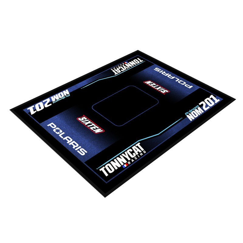 Tapis Environnemental Quad HONDA MARKER Rouge 150 x 190