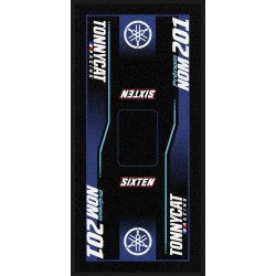 Tapis Environnemental motocross YAMAHA Personnalisé TONNYCAT 95x200