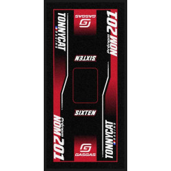 Tapis Environnemental motocross GAS GAS Personnalisé TONNYCAT 95x200