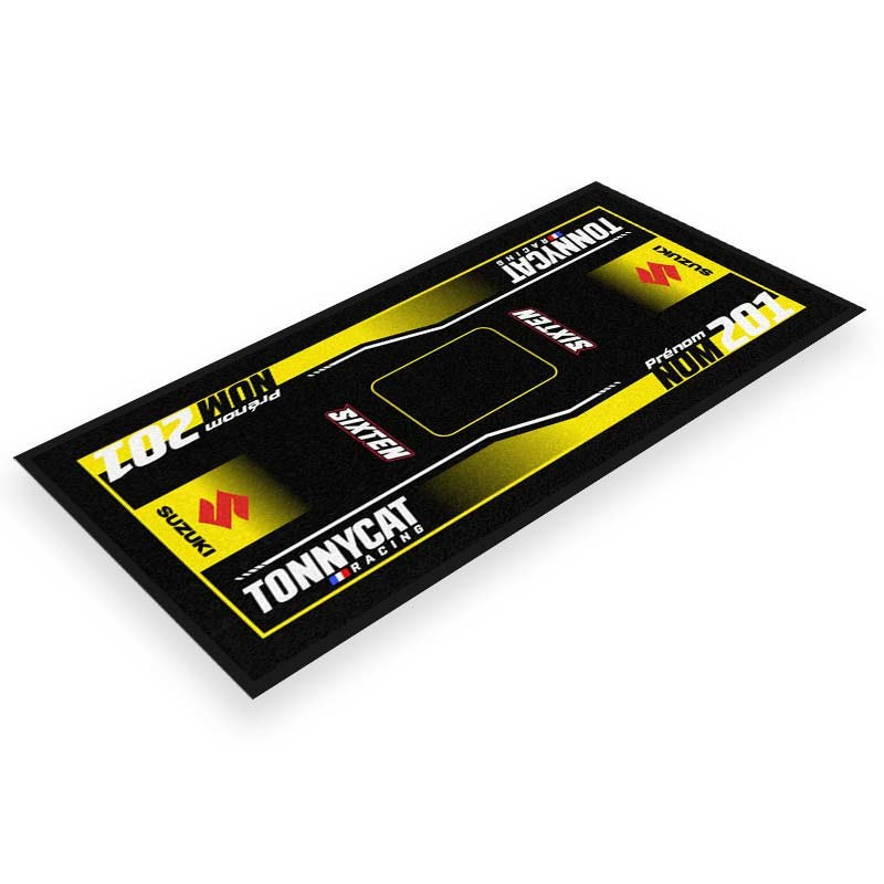 Tapis Environnemental motocross SUZUKI Personnalisé TONNYCAT 95x200