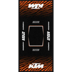 Alfombra Motocross Personalizada WILD KTM 95x200