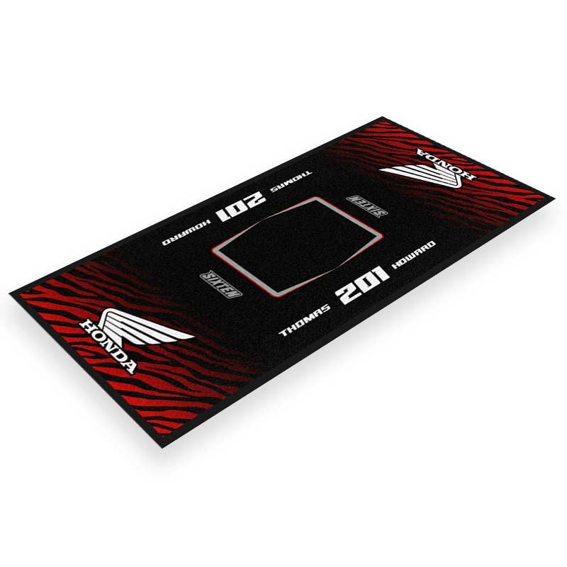 Alfombra Motocross Personalizada WILD HONDA 95x200