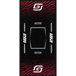 Alfombra Motocross Personalizada WILD GAS GAS 95x200