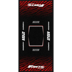 Motocross Teppich Personalisiert Umweltmatte WILD FANTIC 95x200