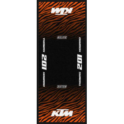 Tappeto Moto WILD FLUID personalizzato 95x240