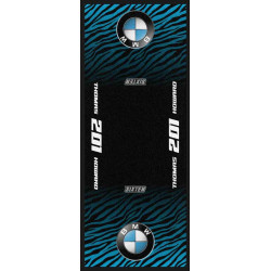 Tappeto Moto BMW WILD personalizzato 95x240