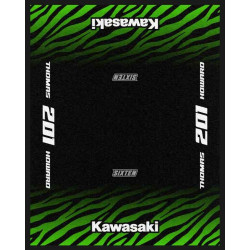 Alfombra Quad Personalizada KAWASAKI WILD 150x190