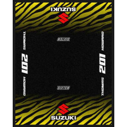 Alfombra Quad Personalizada SUZUKI WILD 150x190